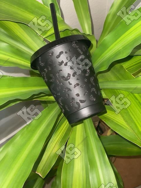 Blank Black Matte Cold Cups