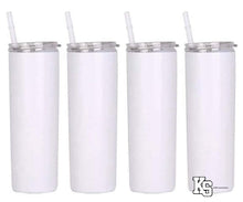 Load image into Gallery viewer, 20 oz Skinny Sublimation Tumbler 5 Pack
