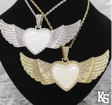 Load image into Gallery viewer, Bling Heart Pendant
