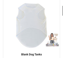 Load image into Gallery viewer, Sublimation Blank Dog Tank
