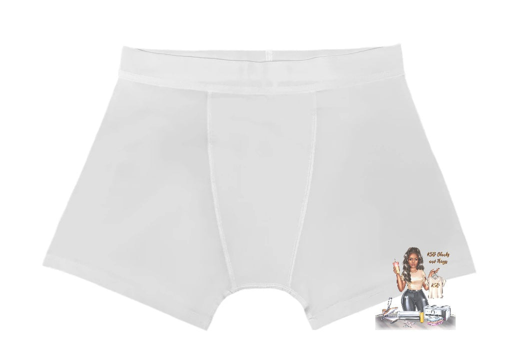 Blank Boy's Boxer Briefs