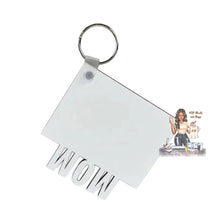 Load image into Gallery viewer, Keychain Sublimation Blank
