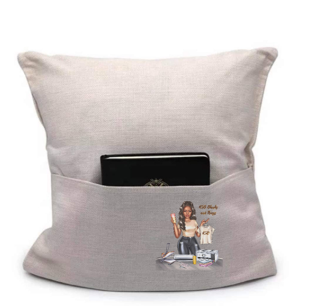 Pocket Pillow Cover