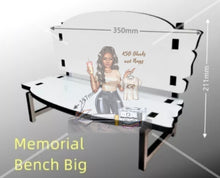 Load image into Gallery viewer, *PREORDER* Memorial Bench Sublimation Blank
