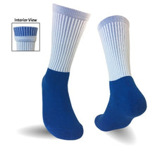 Load image into Gallery viewer, Blank Athletic Sock with Colored Bottom
